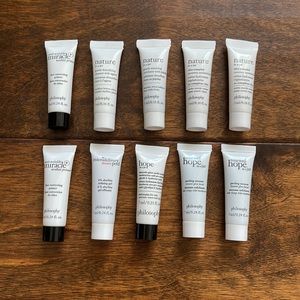 NIB Philosophy Renewed Hope & Nature In A Jar Miracle Worker Primer Dream Peel